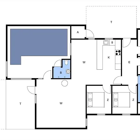 度假居 Tv1179-bindslev-manedalsvej-5 Bindslev